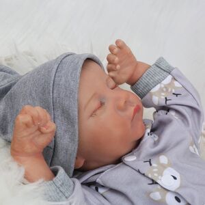 Wooroy Reborn Baby Dolls Boy - 18 Inch Anatomically Correct Doll Realistic Newb